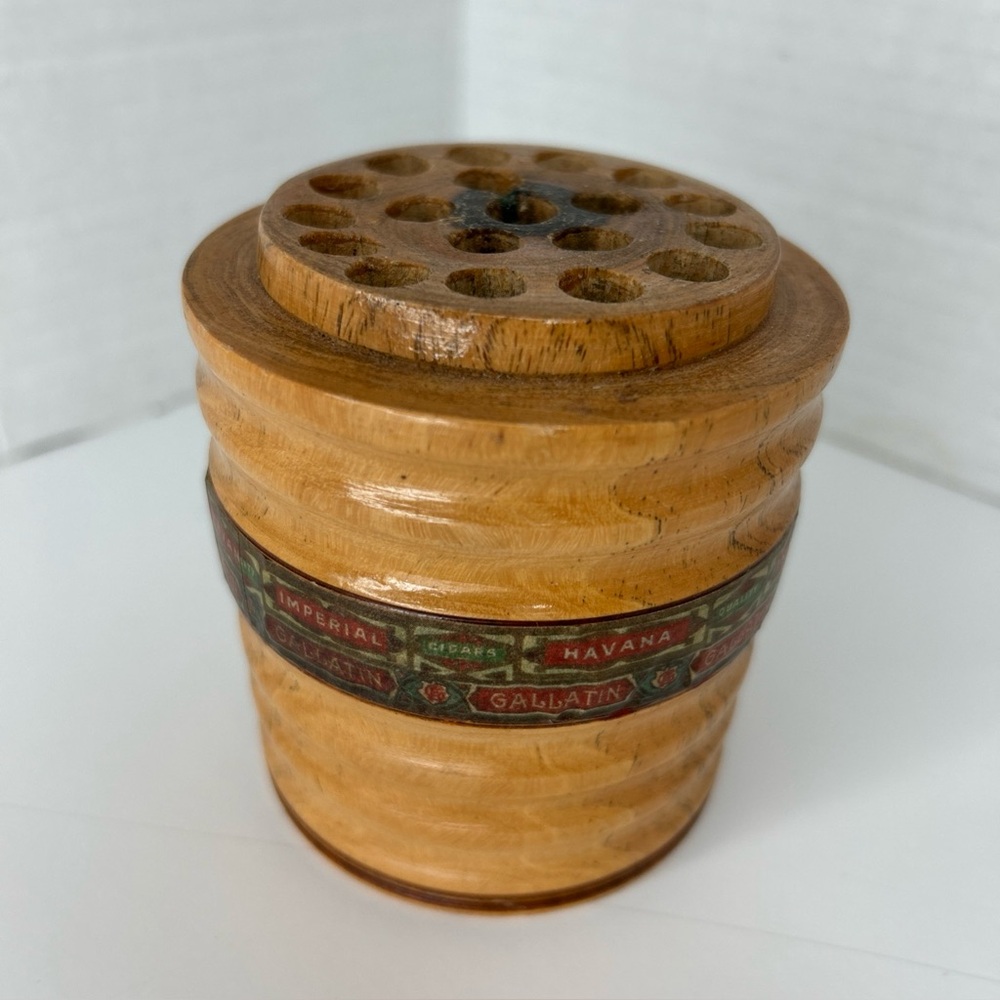 Cigar Brands Wooden Cigarillo Holder Decorative Brand Band Imperial Havana